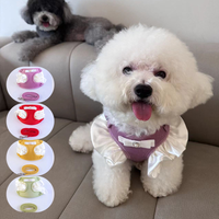 HKM-6072637 Cream Lace Bow Pet Leash in Multiple Colors for Small to Large Dogs