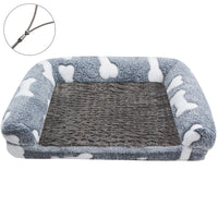 HKM-6072893 Removable and Washable Cartoon Footprint Pet Sofa for Dogs