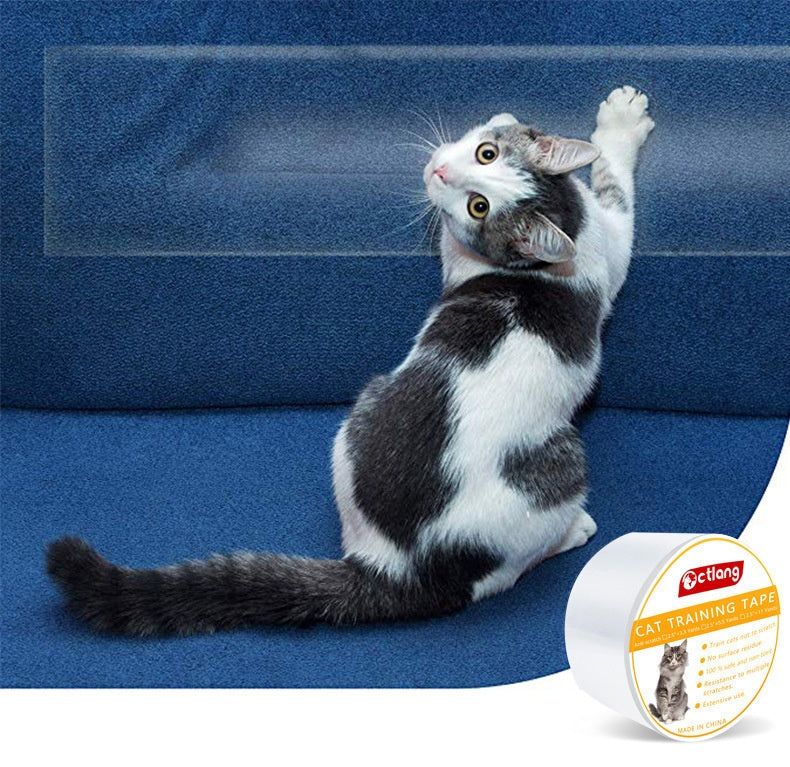 HKM-6073021 Sofa Protection Tape - Anti-Scratch Stickers for Cats, Available in Multiple Sizes
