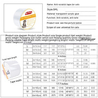 HKM-6073021 Sofa Protection Tape - Anti-Scratch Stickers for Cats, Available in Multiple Sizes