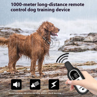 HKM-6073661 Waterproof Remote Control Dog Trainer with Nylon and TPU Collars