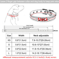 HKM-6074685 Customizable Alphabet Dog Name Collar in PU with Zinc Alloy Accessories, Multiple Sizes Available