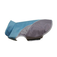 HKM-6076989 Dog Protective Clothing - Waterproof Oxford Fabric, Casual Style in Blue, Red, and Orange, Sizes M to XXL