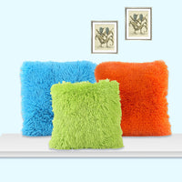 HKM-607699 Solid Color Sea Velvet Cushion Cover for Living Room and Bedroom, 43x43cm