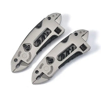 HKM-607763 Custom Logo 8-in-1 Multi-Function Survival Wrench Tool Set for Outdoor Camping and EDC Use