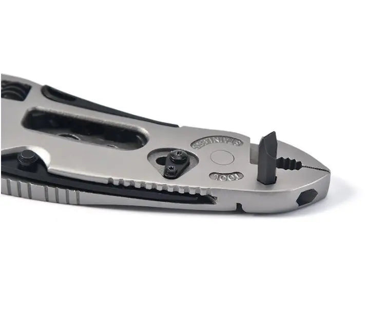 HKM-607763 Custom Logo 8-in-1 Multi-Function Survival Wrench Tool Set for Outdoor Camping and EDC Use