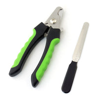 HKM-6080189 Pet Hair Removal Grooming Comb and Nail Clippers Kit for Cats and Dogs