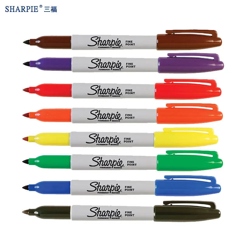 HKM-608019 Permanent Marker Pen - Waterproof, Assorted Colours, Durable PP Plastic, Various Packaging Options Available