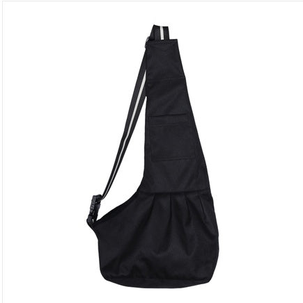 HKM-6080829 Portable Oxford Travel Shoulder Bag for Small to Medium Pets - Comfortable Cross-Body Design