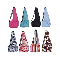 HKM-6080829 Portable Oxford Travel Shoulder Bag for Small to Medium Pets - Comfortable Cross-Body Design