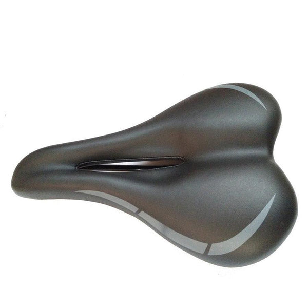 HKM-608083 Comfortable Thick Bicycle Seat Cushion with Hole Design for Enhanced Travel Support