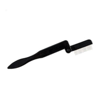 HKM-608211 Stainless Steel Foldable Eyelash Comb and Needle Brow Groomer Tool