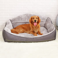 HKM-6082621 Cozy Polyester Dog Sofa Bed - Multiple Sizes Available