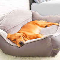 HKM-6082621 Cozy Polyester Dog Sofa Bed - Multiple Sizes Available