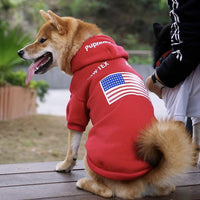 HKM-6082749 Cozy Polyester Sweatshirt for Dogs - Autumn & Winter Season Apparel