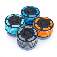 HKM-608595 Waterproof Bluetooth Speaker with 5W Output, Built-in Lithium Battery, and 4-5 Hours Playing Time