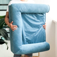 HKM-6086205 Detachable Egg Sponge Dog Sofa with Removable Cover - Medium and Large Sizes Available