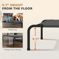 HKM-6086333 Cooling Dog Cot Pet Bed for Comfortable Outdoor Relaxation