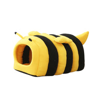 HKM-6088381 Semi-Closed Cozy Pet Nest for Small Animals - Warm Cat Sleeping Bag for All Seasons