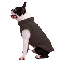 HKM-6088509 Solid Color Fleece Singlet for Small and Medium Dogs ¨C Soft and Comfortable Pet Apparel