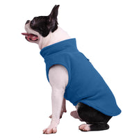 HKM-6088509 Solid Color Fleece Singlet for Small and Medium Dogs ¨C Soft and Comfortable Pet Apparel