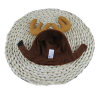 HKM-6089149 Plush Christmas Antlers for Dogs and Cats - Neck Size 23cm