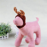 HKM-6089149 Plush Christmas Antlers for Dogs and Cats - Neck Size 23cm