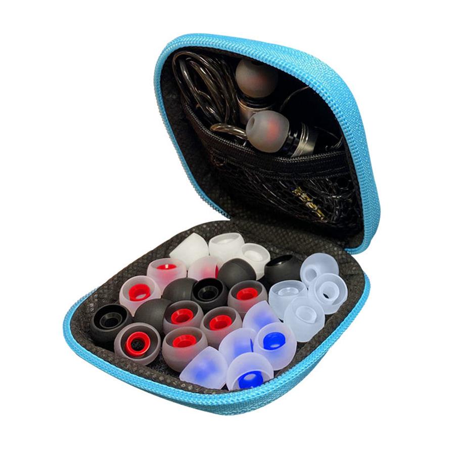 HKM-608915 Soft Silicone In-Ear Earplugs with Rubber Ring for Comfort and Protection