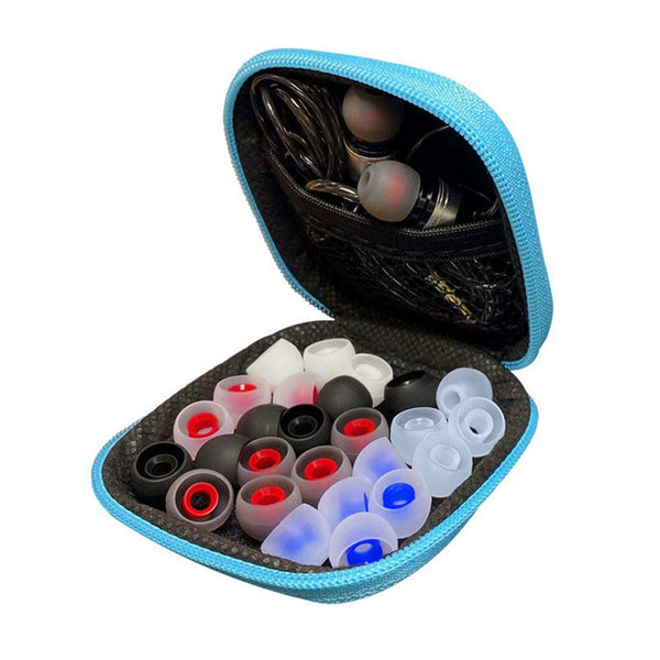 HKM-608915 Soft Silicone In-Ear Earplugs with Rubber Ring for Comfort and Protection