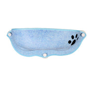 HKM-6091709 Semi-Circular Felt Cat Hammock for Window Sill with Cat Pad