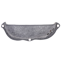HKM-6091709 Semi-Circular Felt Cat Hammock for Window Sill with Cat Pad