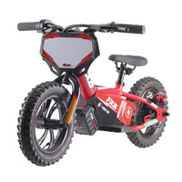 HKM-609299 36V Electric Scooter Balance Bike for Kids - Training Bicycle with 12" Wheels and Disc Brakes