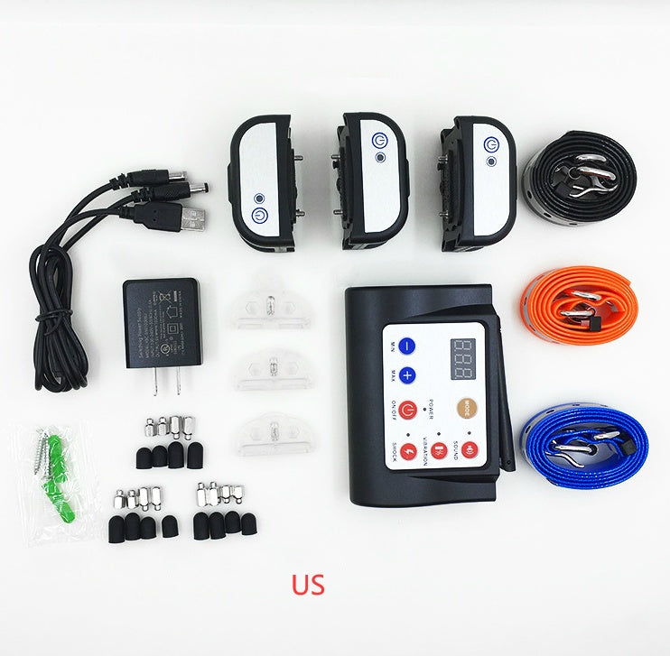 HKM-6093373 Wireless Electric Dog Fence System with Collar for Safe Outdoor Training and Boundary Control
