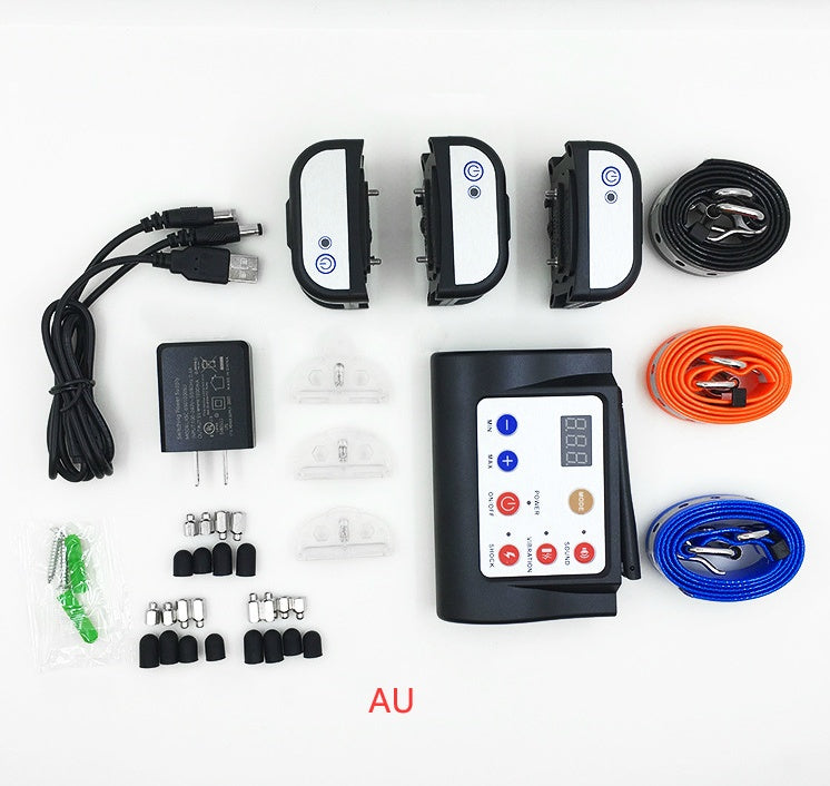 HKM-6093373 Wireless Electric Dog Fence System with Collar for Safe Outdoor Training and Boundary Control