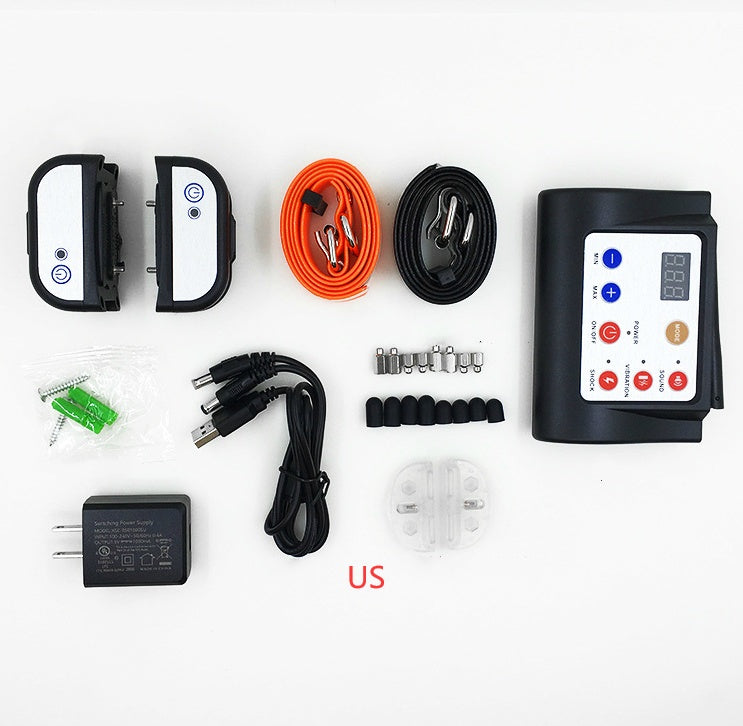 HKM-6093373 Wireless Electric Dog Fence System with Collar for Safe Outdoor Training and Boundary Control