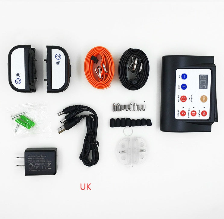 HKM-6093373 Wireless Electric Dog Fence System with Collar for Safe Outdoor Training and Boundary Control
