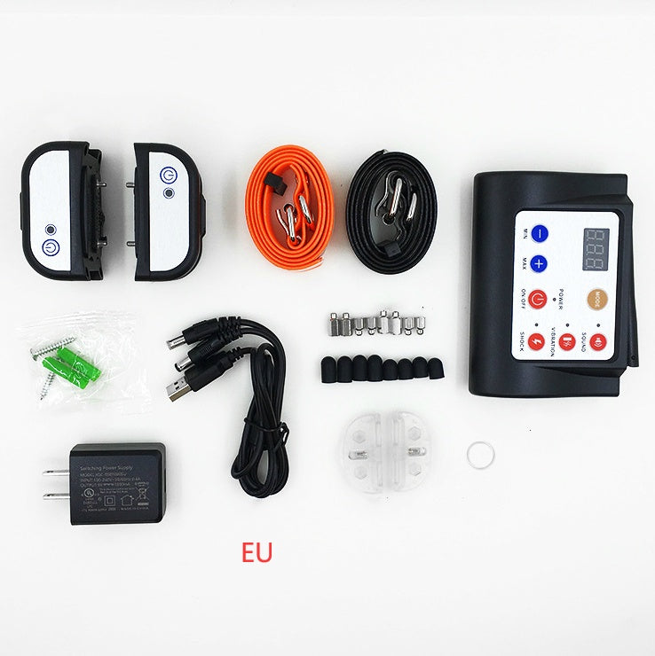HKM-6093373 Wireless Electric Dog Fence System with Collar for Safe Outdoor Training and Boundary Control