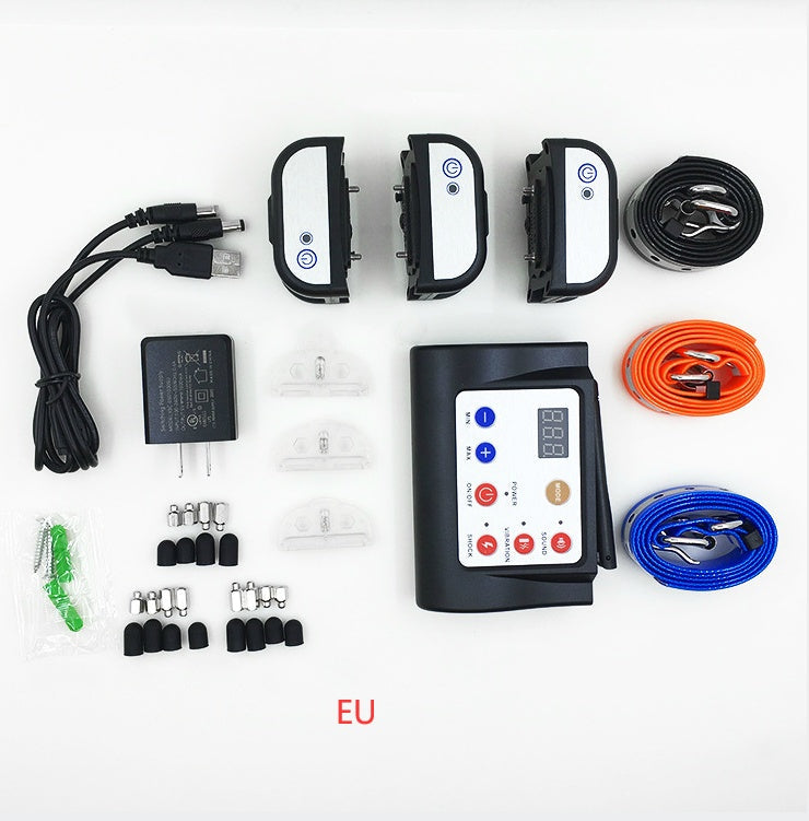 HKM-6093373 Wireless Electric Dog Fence System with Collar for Safe Outdoor Training and Boundary Control