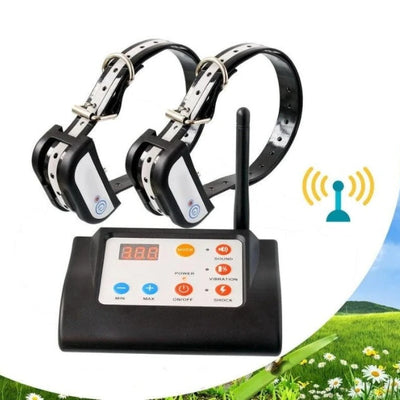 HKM-6093373 Wireless Electric Dog Fence System with Collar for Safe Outdoor Training and Boundary Control