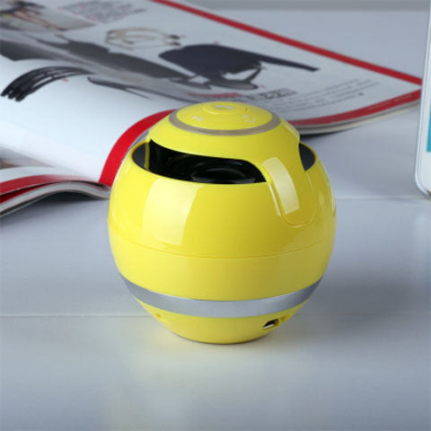 HKM-609363 Compact Wireless Bluetooth Speaker with USB Rechargeable Battery – 3W Output, Multi-Function Support, Various Color Options