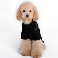 HKM-6094269 Cozy Christmas Pet Sweater for Cats and Dogs - Warm Acrylic Knit Apparel in Various Sizes