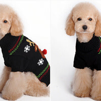 HKM-6094269 Cozy Christmas Pet Sweater for Cats and Dogs - Warm Acrylic Knit Apparel in Various Sizes