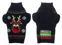 HKM-6094269 Cozy Christmas Pet Sweater for Cats and Dogs - Warm Acrylic Knit Apparel in Various Sizes