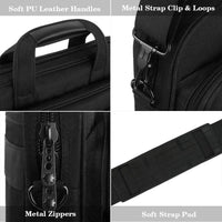 HKM-609427 Blue High-End Man's Briefcase for Laptop and Carry-On Essentials