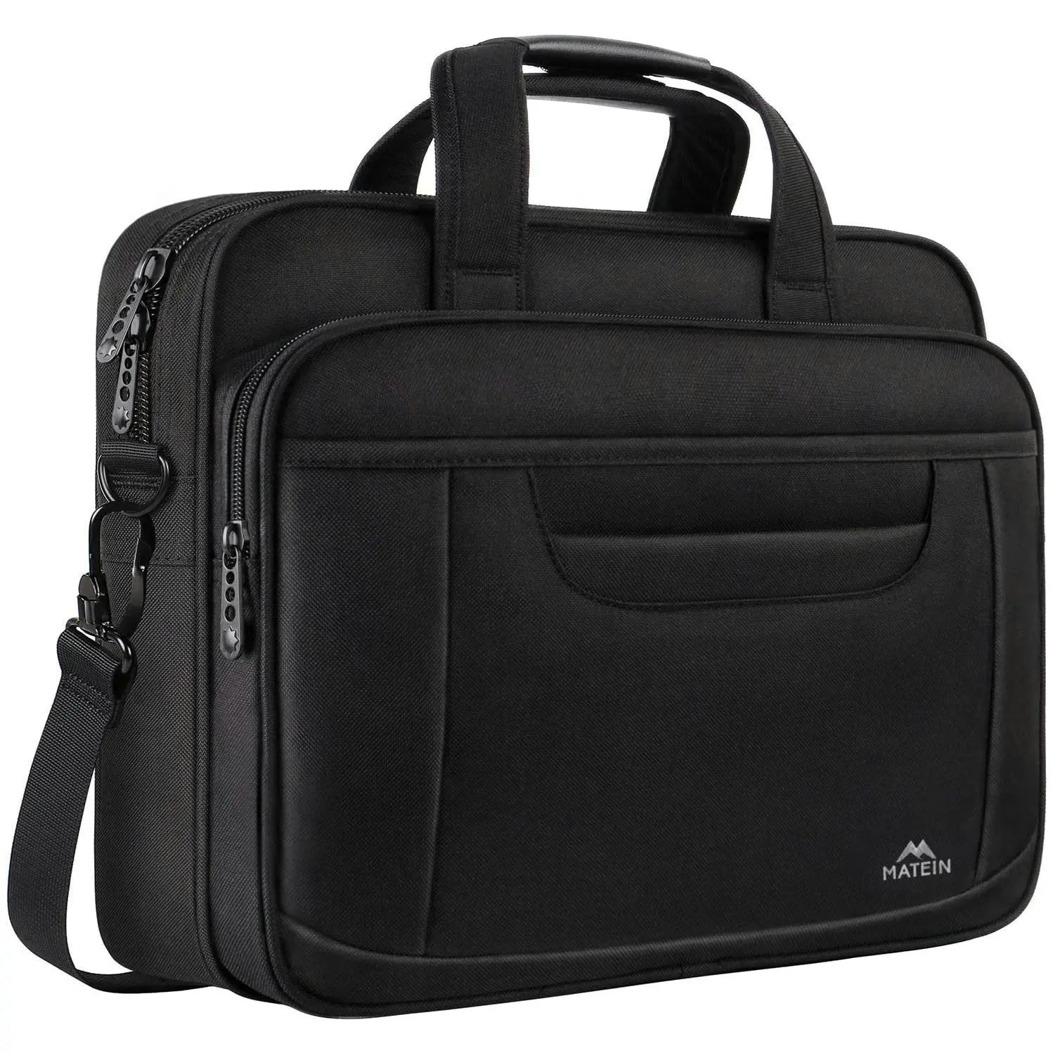 HKM-609427 Blue High-End Man's Briefcase for Laptop and Carry-On Essentials