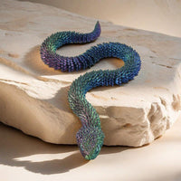 HKM-6094909 Creative Snake-Shaped High-Fidelity Ornament for Living Room and Study Decor