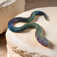 HKM-6094909 Creative Snake-Shaped High-Fidelity Ornament for Living Room and Study Decor