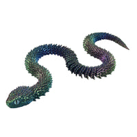 HKM-6094909 Creative Snake-Shaped High-Fidelity Ornament for Living Room and Study Decor
