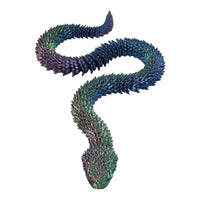 HKM-6094909 Creative Snake-Shaped High-Fidelity Ornament for Living Room and Study Decor