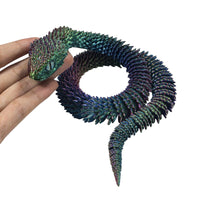HKM-6094909 Creative Snake-Shaped High-Fidelity Ornament for Living Room and Study Decor